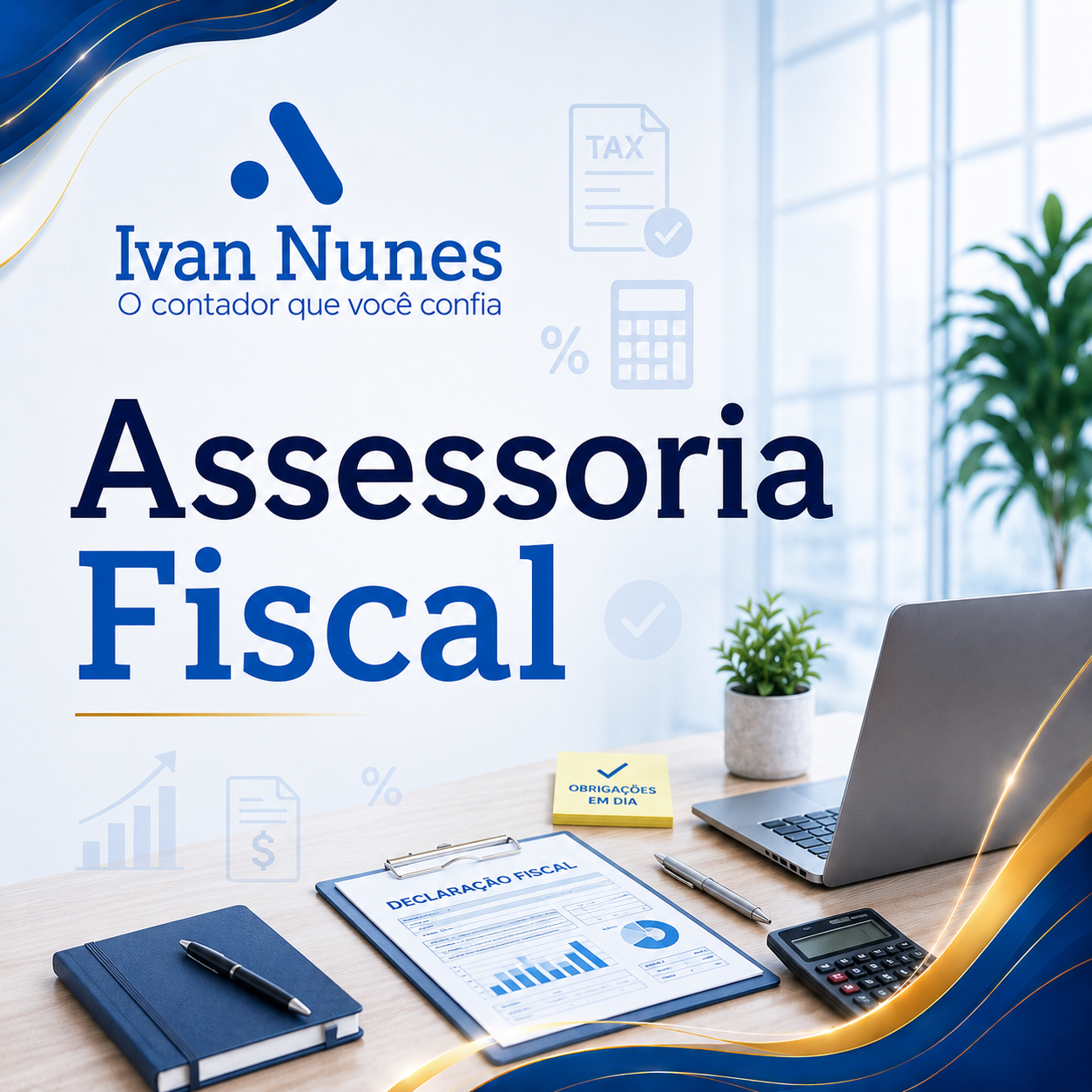 Arte do serviço Assessoria Fiscal