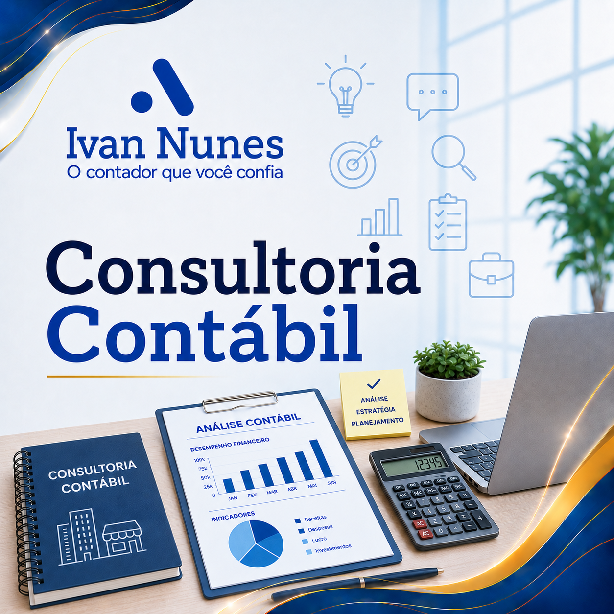 Arte do serviço Consultoria Contábil