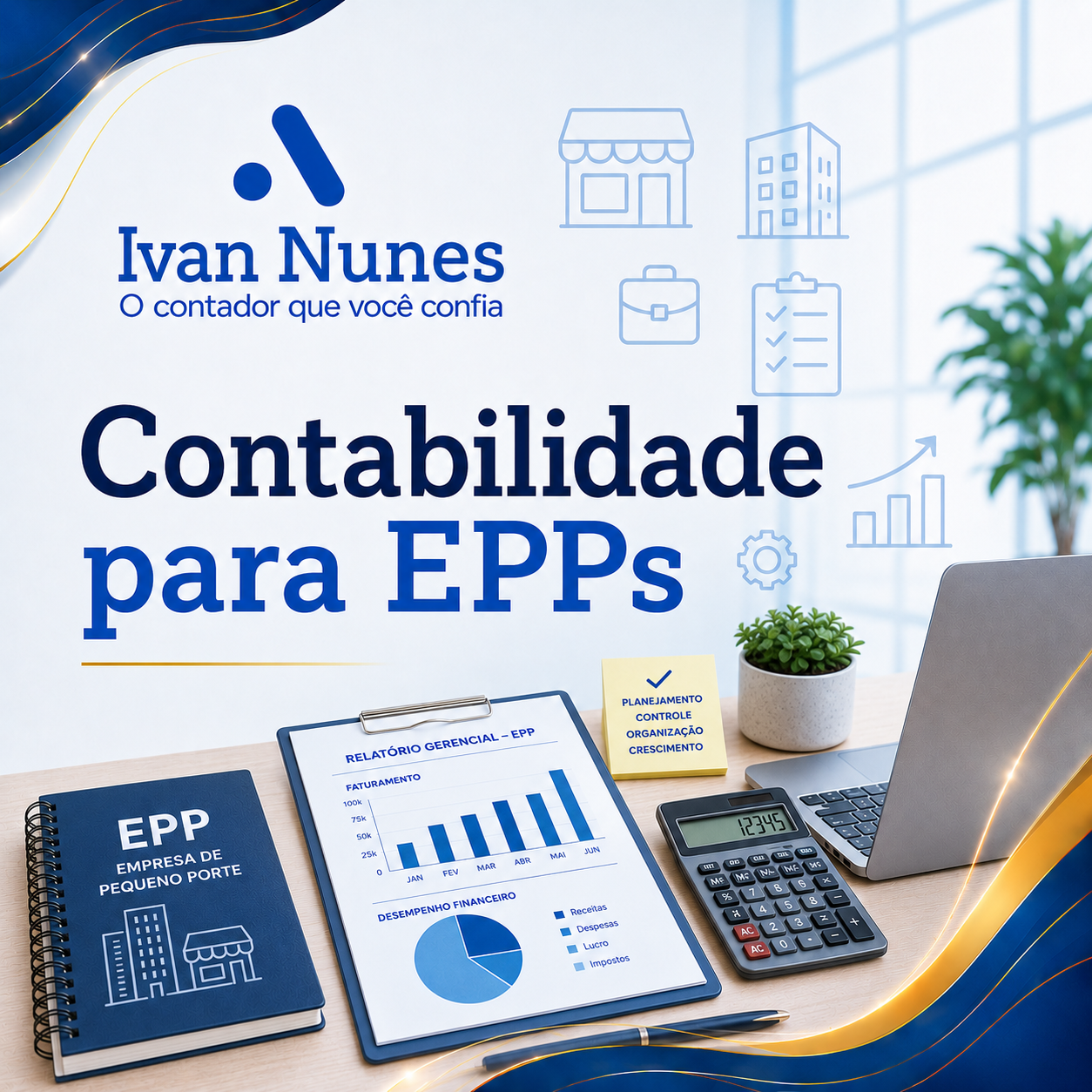 Arte do serviço Contabilidade para EPPs