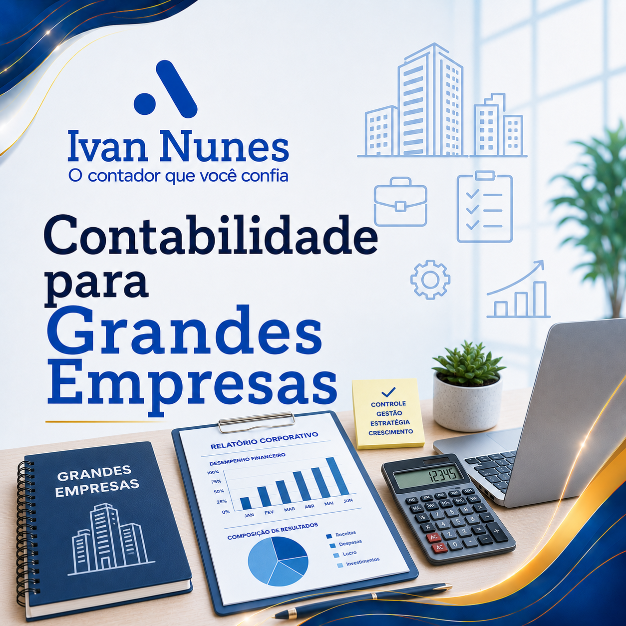 Arte do serviço Contabilidade para Grandes Empresas