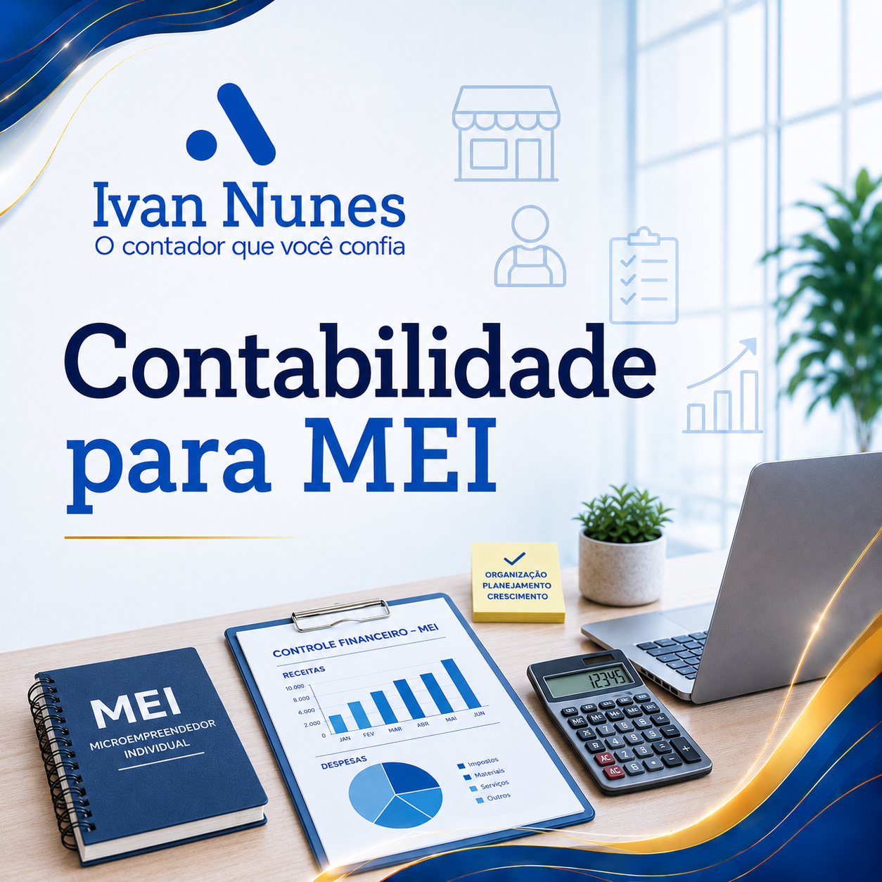 Arte do serviço Contabilidade para MEI